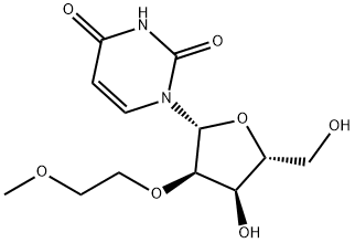 2'-O-(2-Methoxyethyl)uridine 구조식 이미지