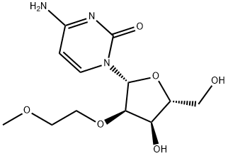 2'-O-(2-Methoxyethyl)cytidine 구조식 이미지