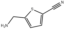 5-Aminomethyl-2-cyanothiophene 구조식 이미지