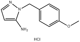 1-(4-methoxybenzyl)-1H-pyrazol-5-amine Structure