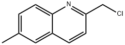 2-(CHLOROMETHYL)-6-METHYL QUINOLINE Structure