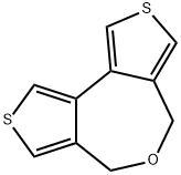 4H,6H-Dithieno(3,4-C:3',4'-E)oxepin 구조식 이미지