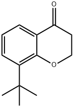 8-tert-butylchroman-4-one Structure