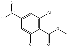 Methyl 2,6-dichloro-4-nitrobenzoate 구조식 이미지
