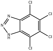 4,5,6,7-tetrachloro-2H-benzotriazole Structure