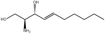 (2S,3R,4E)-2-Amino-4-decene-1,3-diol Structure