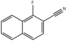 2-Cyano-1-fluoronaphthalene Structure