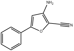 3-amino-5-phenylfuran-2-carbonitrile Structure