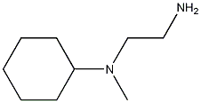 N-(2-aminoethyl)-N-methylcyclohexanamine Structure