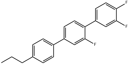 2',3,4-TRIFLUORO-4'-PROPYL-1,1':4',1'-TERPHENYL 구조식 이미지