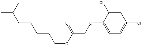 Isooctyl (2,4-dichlorophenoxy)acetate 구조식 이미지