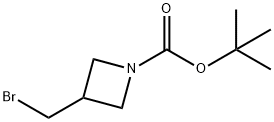 1-Boc-3-(bromomethyl)azetidine Structure