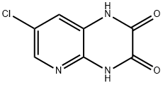 7-클로로-1,4-디하이드로-피리도[2,3-b]피라진-2,3-디온 구조식 이미지