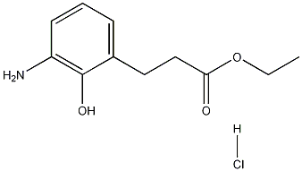 (2R,3S)-3-Amino-2-hydroxybenzenepropanoic acid ethyl ester hydrochloride Structure