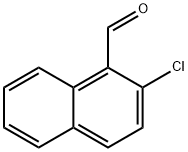 2-Chloronaphthalene-1-carboxaldehyde Structure