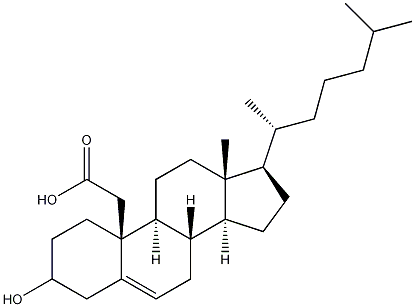 19-Carboxy Cholesterol Structure