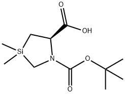 268224-29-9 (R)-1-(tert-butoxycarbonyl)-3,3-dimethyl-1,3-azasilolidine-5-carboxylic acid