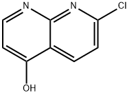 7-Chloro-4-hydroxy-[1,8]naphthyridine Structure
