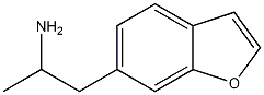 6-(2-aminopropyl)benzofuran Structure