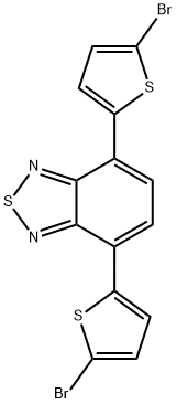 4,7-Bis(2-bromo-5-thienyl)-2,1,3-benzothiadiazole Structure