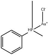 (Dimethylphenylphosphine)gold chloride 구조식 이미지