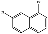 1-Bromo-7-chloronaphthalene Structure