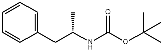 N-Boc(S)-암페타민 구조식 이미지