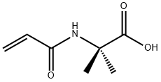 N-아크릴로일-2-메틸알라닌 구조식 이미지