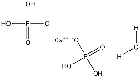 Calcium dihydrogen phosphate hydrate 구조식 이미지