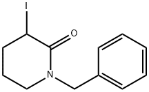 1-benzyl-3-iodopiperidin-2-one 구조식 이미지