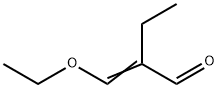 2-Ethyl-3-ethoxyacrolein Structure