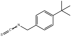 1-tert-부틸-4-이소티오시아네이토메틸벤젠 구조식 이미지