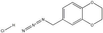 6-(azidomethyl)-2,3-dihydrobenzo[b][1,4]dioxine hydrochloride Structure