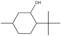 Cyclohexanol, 2-tert-butyl-5-methyl- Structure