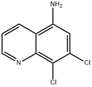 7,8-Dichloroquinolin-5-amine Structure