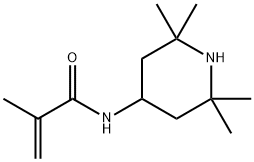 4-메타크릴아미도-2,2,6,6-테트라메틸피페리딘 구조식 이미지