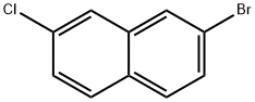 2-Bromo-7-chloronaphthalene Structure