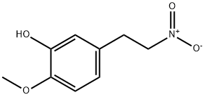 2-메톡시-5-(2-니트로에틸)페놀 구조식 이미지