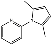 2,5-Dimethyl-1-(2-pyridinyl)-1H-pyrrole Structure