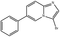 3-브로모-6-페닐이미다조[1,2-a]피리딘 구조식 이미지