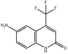 6-Amino-4-trifluoromethylquinolin-2(1H)-one Structure