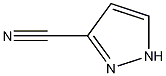 1H-PYRAZOLE-3-CARBONITRILE 구조식 이미지