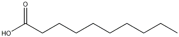 1-Nonanecarboxylic acid 구조식 이미지