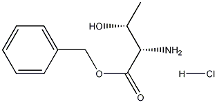 L-Threonine Benzyl Ester Hydrochloride 구조식 이미지