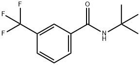 N-tert-Butyl-3-(trifluoromethyl)benzamide Structure