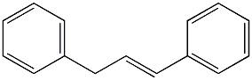 1,3-Diphenylpropene Structure