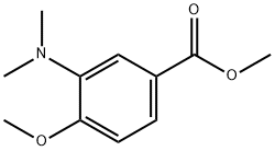 methyl 3-(dimethylamino)-4-methoxybenzoate Structure