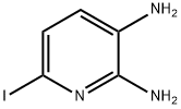 2,3-디아미노-6-요오도피리딘 구조식 이미지