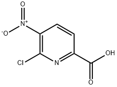 6-Chloro-5-nitropyridine-2-carboxylic acid Structure