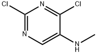 Pyrimidine, 2,4-dichloro-5-(methylamino)- 구조식 이미지